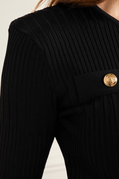 MARCIANO by GUESS® Janet Ribbed Sweater Cardigan