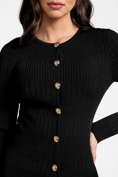 MARCIANO by GUESS® Janet Ribbed Sweater Top