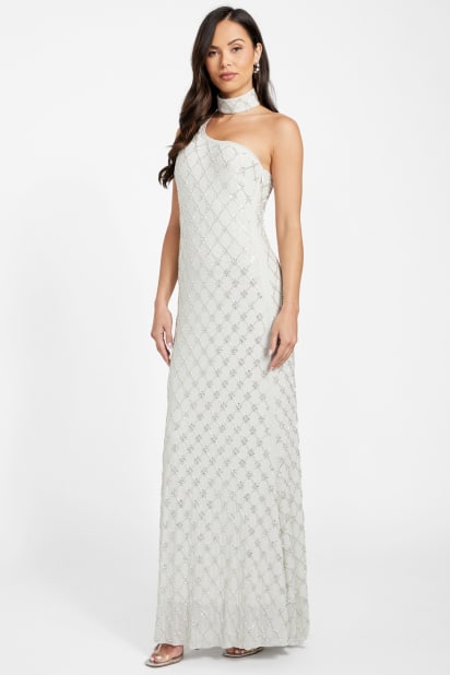 MARCIANO by GUESS Nelia Diamond Maxi Dress