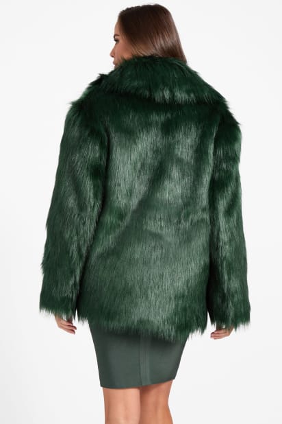 MARCIANO by GUESS® Lilly Faux-Fur Coat
