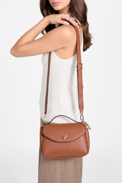 GUESS® Evie Saffiano Handbag