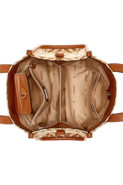 GUESS® Silvana Chevron Mini Tote
