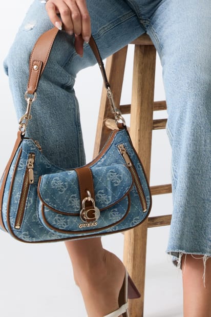 バッグ JESSA MAE ALFECHE   JEANS GUESS® Jessa Shoulder Bag