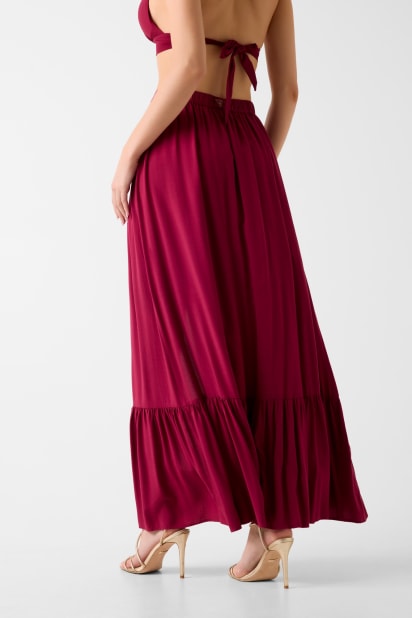 GUESS® Wrap-up maxi skirt