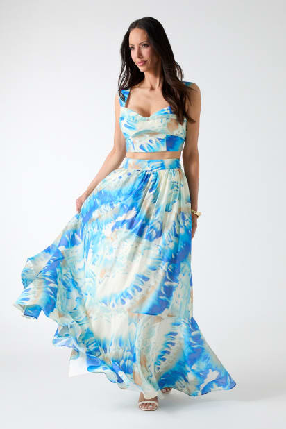 MARCIANO by GUESS® Marciano printed maxi skirt