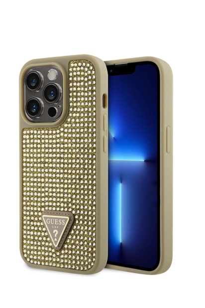 GUESS® Rhinestone iPhone 14 Pro Case