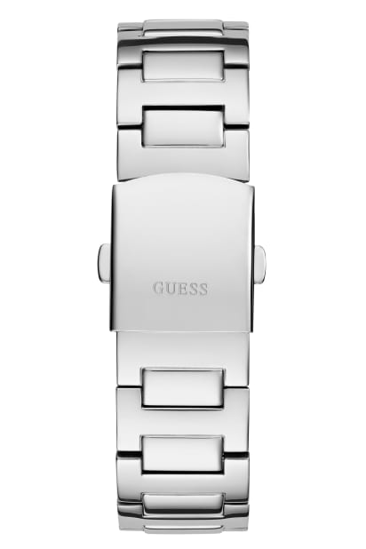 GUESS® Silver-Tone Analog Watch