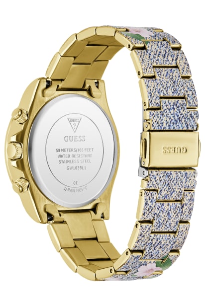 ⌚GUESS腕時計　★大幅値下げ★ GUESS® Floral Stainless steel analogue watch 38 mm