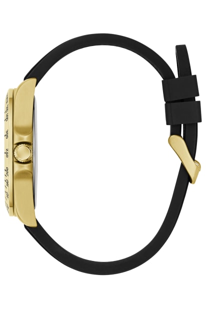 GUESS® Silicone analogue watch