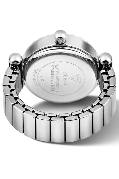 GUESS® Crystal Stainless steel analogue ring 18 mm