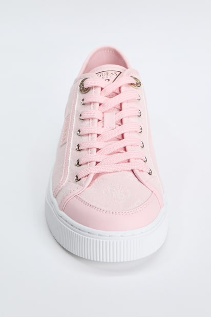 GUESS® Sandie faux leather sneakers