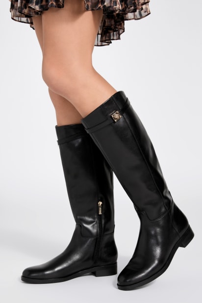 GUESS® Zoro Leather Riding Boots