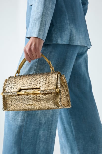 MARCIANO by GUESS® Alia Textured Satchel