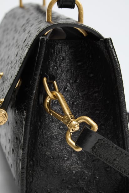 MARCIANO by GUESS® Iris Bamboo Mini Leather Satchel