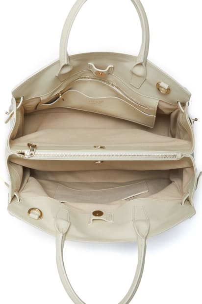 GUESS® Cristina Leather Medium Satchel
