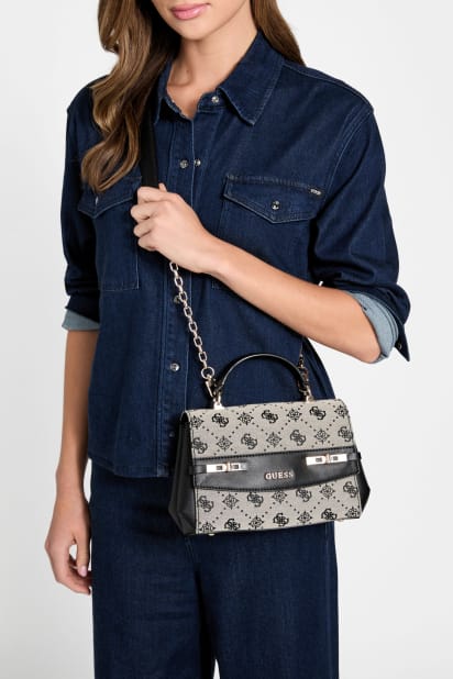 GUESS® Melinda Quattro G Top Handle Crossbody
