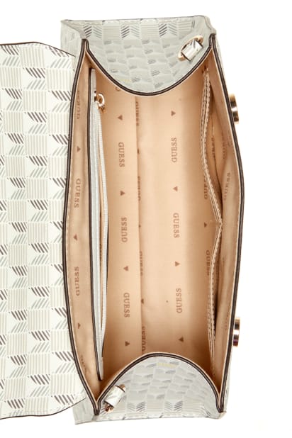 GUESS® Hallie Mini Fold-Over Flap Crossbody