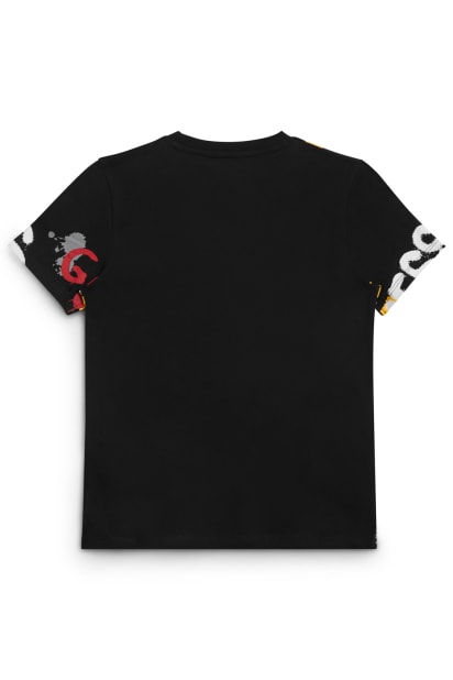 緒*様 JIMWAG GRAFFITI T ブラック Graffiti T-Shirt - Black