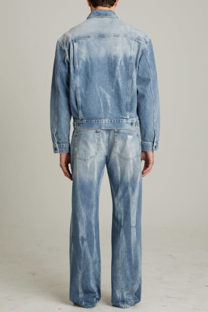 GUESS® Vintage Denim Straight Jeans