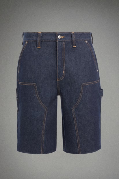 GUESS® HARDSTONE Raw Denim Carpenter Shorts