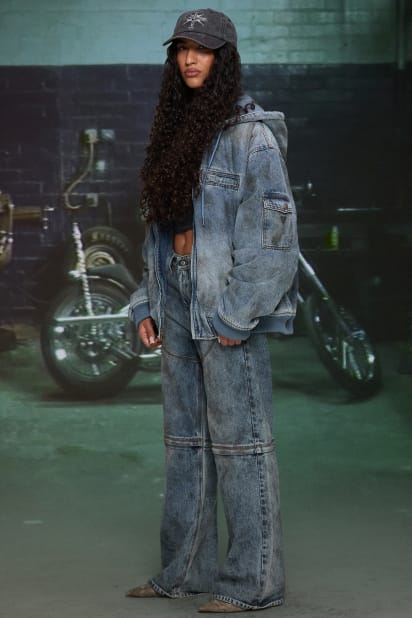 GUESS® HARDSTONE Denim Hooded Jacket