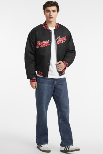 GUESS® Script Patch Varsity Jacket