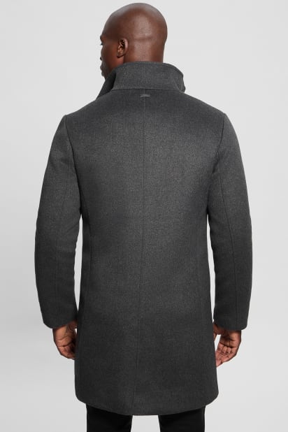 Urban Wool Zip Coat ／Na.e GUESS® Eco Wool-Blend Urban Coat