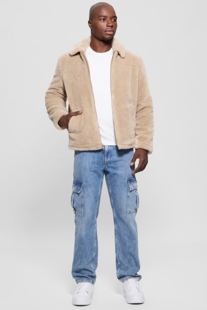 GUESS® Eco Teddy Sherpa Jacket