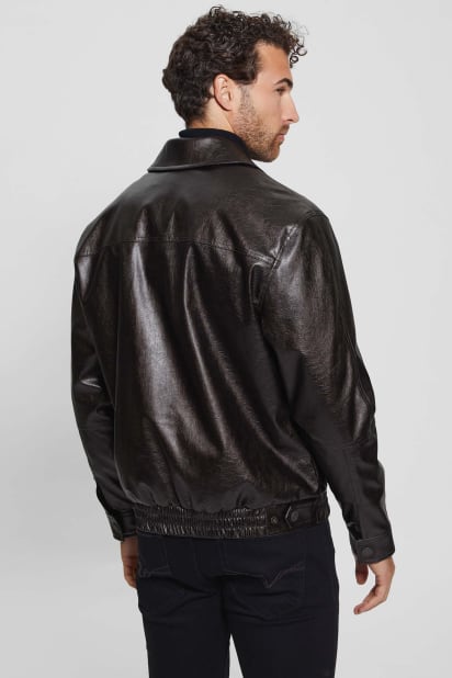 GUESS® Multipocketed Aviator Flight Jacket