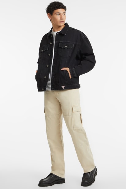 GUESS® Oversized Denim Trucker Jacket