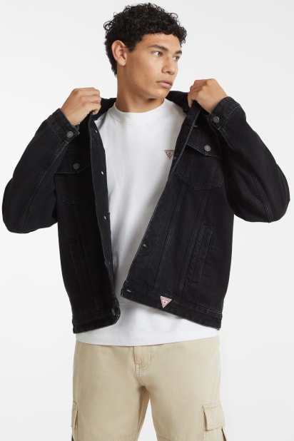 GUESS® Oversized Denim Trucker Jacket