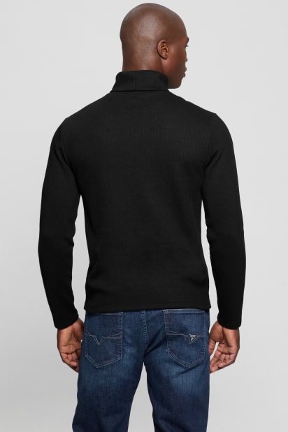 GUESS® Reeves Ribbed Turtleneck Sweater