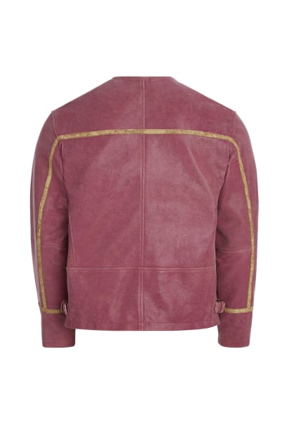 GUESS® crackle leather jacket