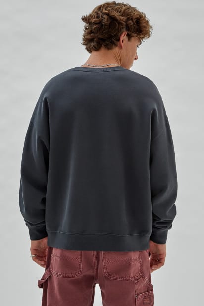 【ブラック(JTMU)】GUESS スウェット (M)Vintage Dev Sweatshirt GUESS® GUESS Originals Vintage Dev Sweatshirt
