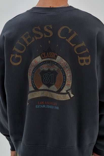 GUESS® GUESS Originals Varsity Crewneck
