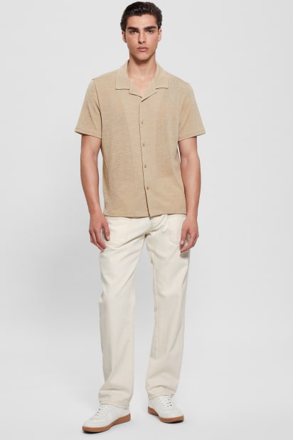 GUESS® Gauze Camp Shirt
