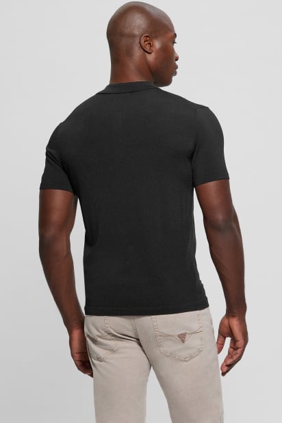 GUESS® Dane Zip Polo