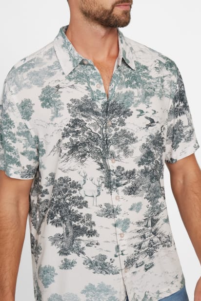 GUESS® Eco Rayon Forest Shirt