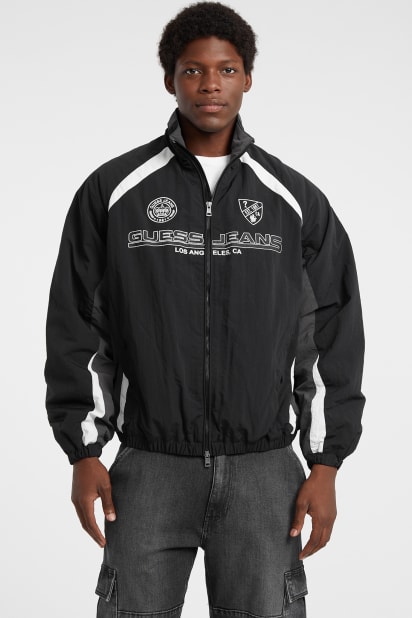 GUESS® Nylon Windbreaker Jacket