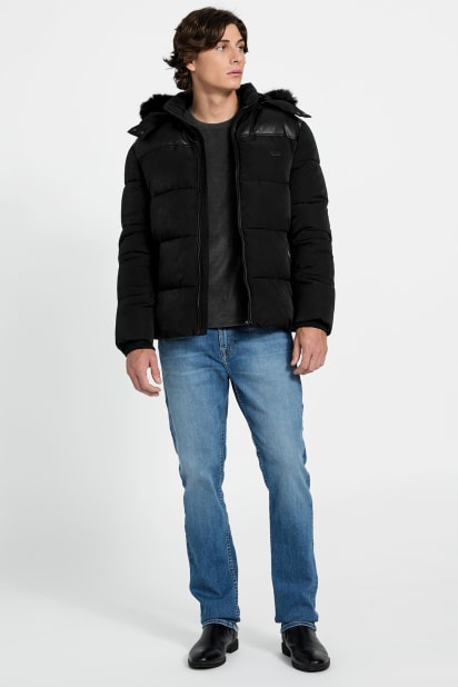 GUESS® Hooded puffer jacket