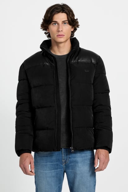 GUESS® Hooded puffer jacket