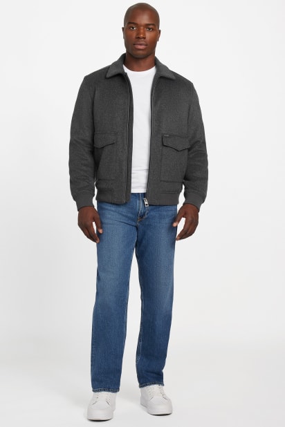 GUESS® Eco Padded Wool-Blend Jacket
