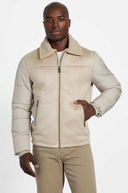 Vissla(ヴィスラ)『SOFT BOA ZIP JACKET』BEIGE L V S P - Sofia - Latte Wool Jacket