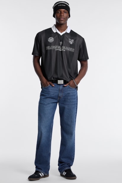 GUESS® Soccer Logo Polo