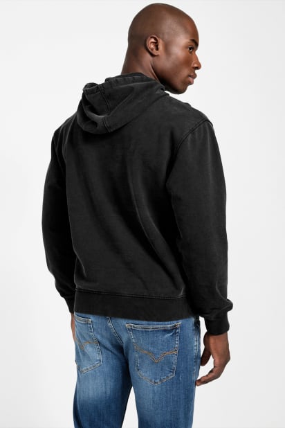 【ブラック(JTMU)】GUESS スウェット (M)Vintage Dev Sweatshirt GUESS - 【ブラック(JTMU)】【M】GUESS スウェット (M)Vintage Dev