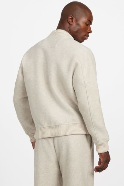 GUESS® Flight Wool-Blend Scuba Jacket