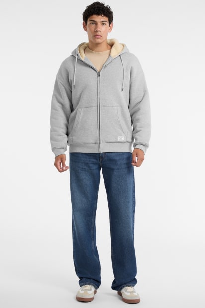  Jeans グレー パーカー M GUESS® Full-Zip Fleece Track Hoodie