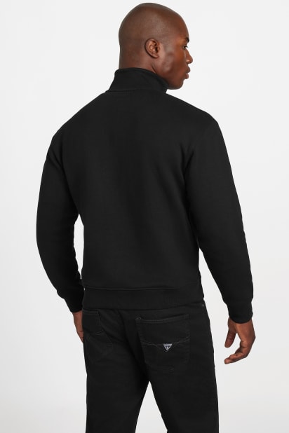GUESS® Eco 1981 Label Mock Neck Jacket