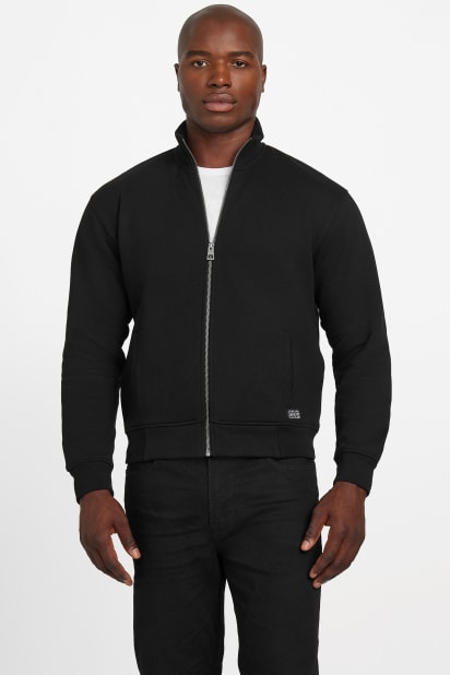 GUESS® Eco 1981 Label Mock Neck Jacket