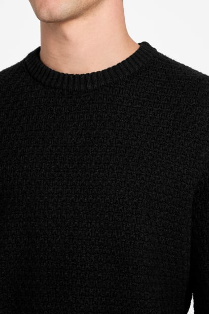 GUESS® Eco Arlo Open-Stitch Sweater